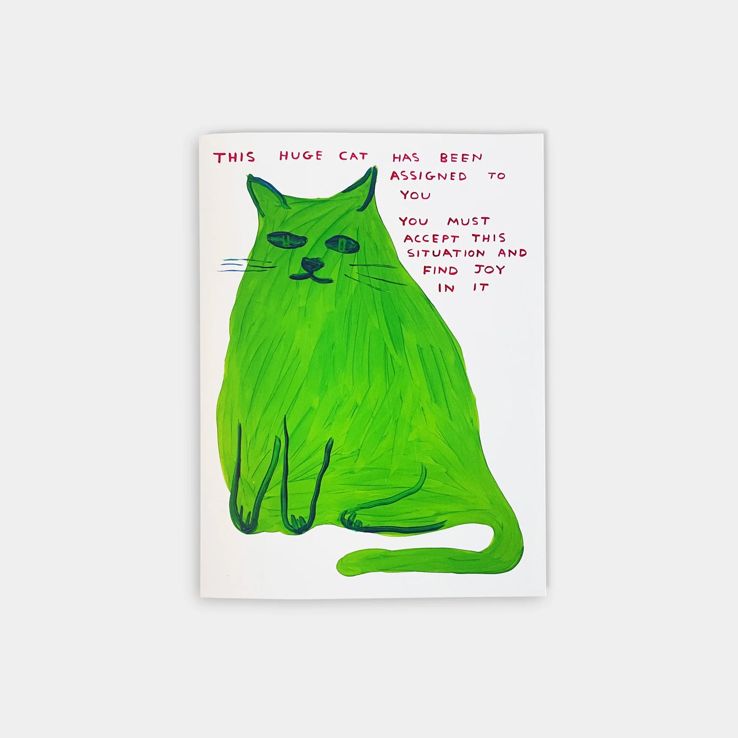 David Shrigley｜This Huge Cat（這隻巨大的貓）